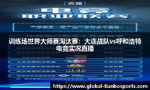 训练场世界大师赛淘汰赛：大连战队vs呼和浩特电竞实况直播
